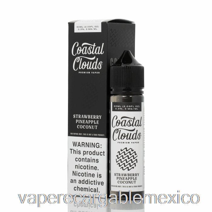Vape Recargable Fresa Piña Coco - Costeras Nubes Co. - 60ml 6mg